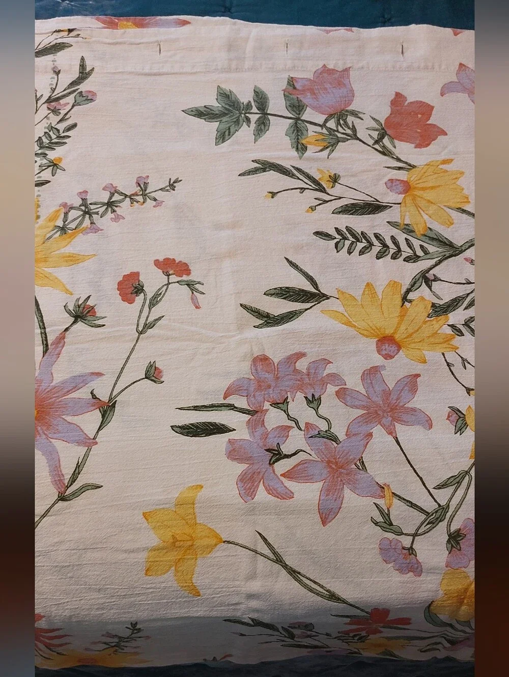 Urban Outfitters Botantical Floral Shower Curtain